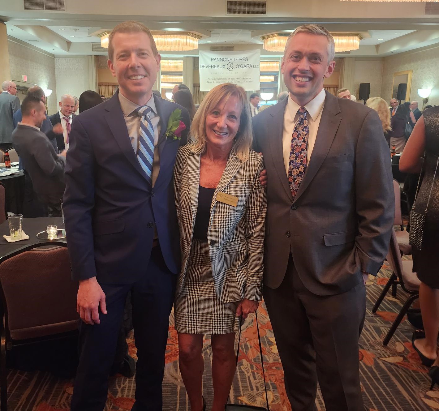 Tim White, Cindy and Ted Nesi